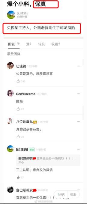 恭喜！撒贝宁升级当父亲 老婆李白顺利生产龙凤胎